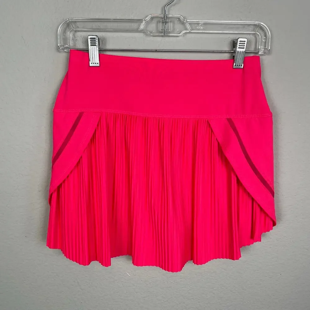Lucky in Love Pink Pleated Athletic Skort XS